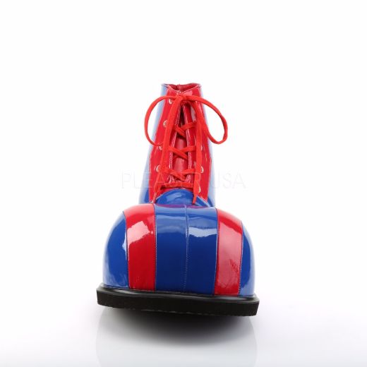 Product image of Funtasma Clown-05 Red-Blue Patent Ankle Boot