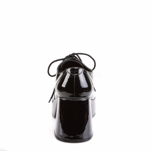 Product image of Funtasma Jazz-02 Black Patent, 3 1/2 inch (8.9 cm) Heel, 1 1/2 inch (3.8 cm) Platform Court Pump Shoes