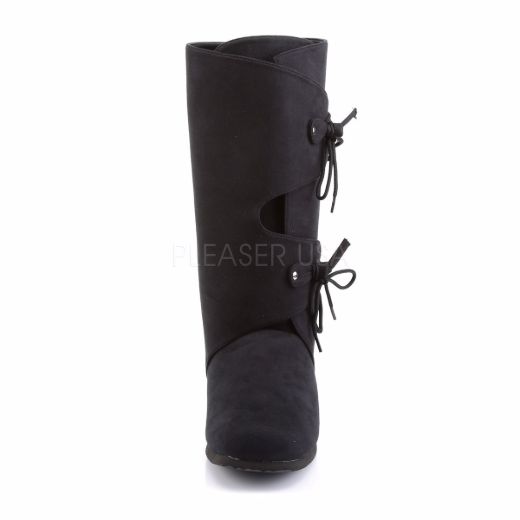 Product image of Funtasma Renaissance-100 Black Microfiber Ankle Boot