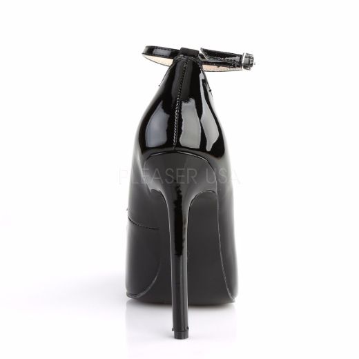 Product image of Pleaser Sexy-23 Black Patent, 5 inch (12.7 cm) Heel Court Pump Shoes