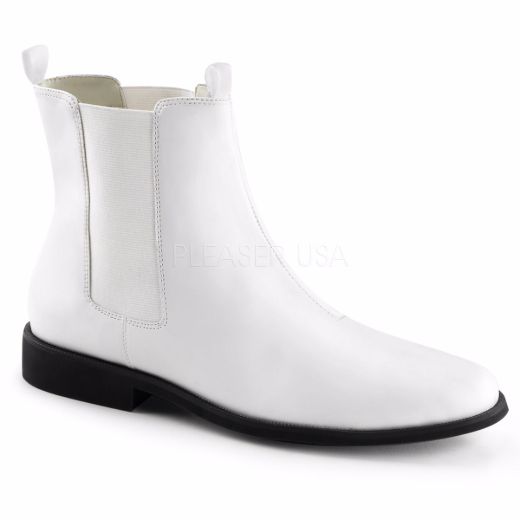 Product image of Funtasma Trooper-12 White Pu, 1 inch (2.5 cm) Flat Heel Sandal Shoes