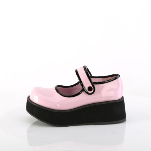 Product image of Demonia SPRITE-01 B. Pink Holo Pat 2 1/4 Inch PF Mary Jane