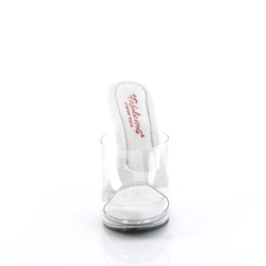 Product image of Fabulicious GLORY-501 Clr/Clr 5 Inch Heel 3/4 Inch PF Slide