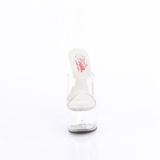 Product image of Pleaser PASSION-701 Clr/Clr 7 Inch Heel 2 3/4 Inch PF Comfort Width Slide
