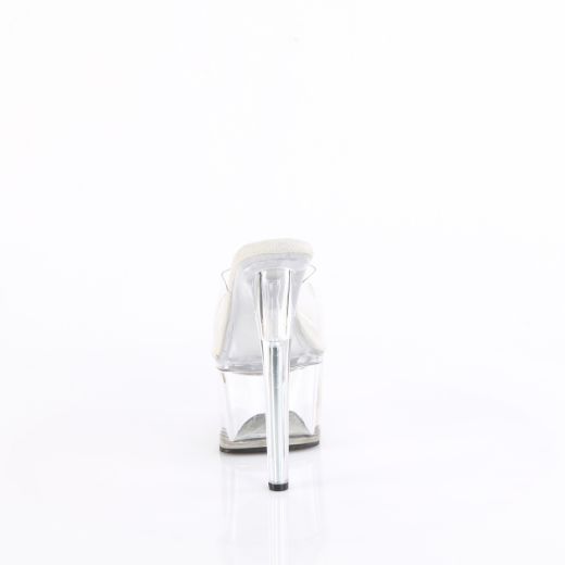 Product image of Pleaser PASSION-701 Clr/Clr 7 Inch Heel 2 3/4 Inch PF Comfort Width Slide