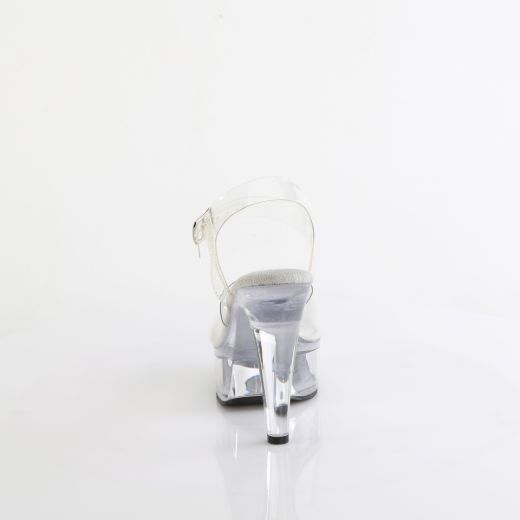 Product image of Fabulicious MARTINI-508 Clr/Clr 5 Inch Heel 1 3/4 Inch PF Ankle Strap Sandal