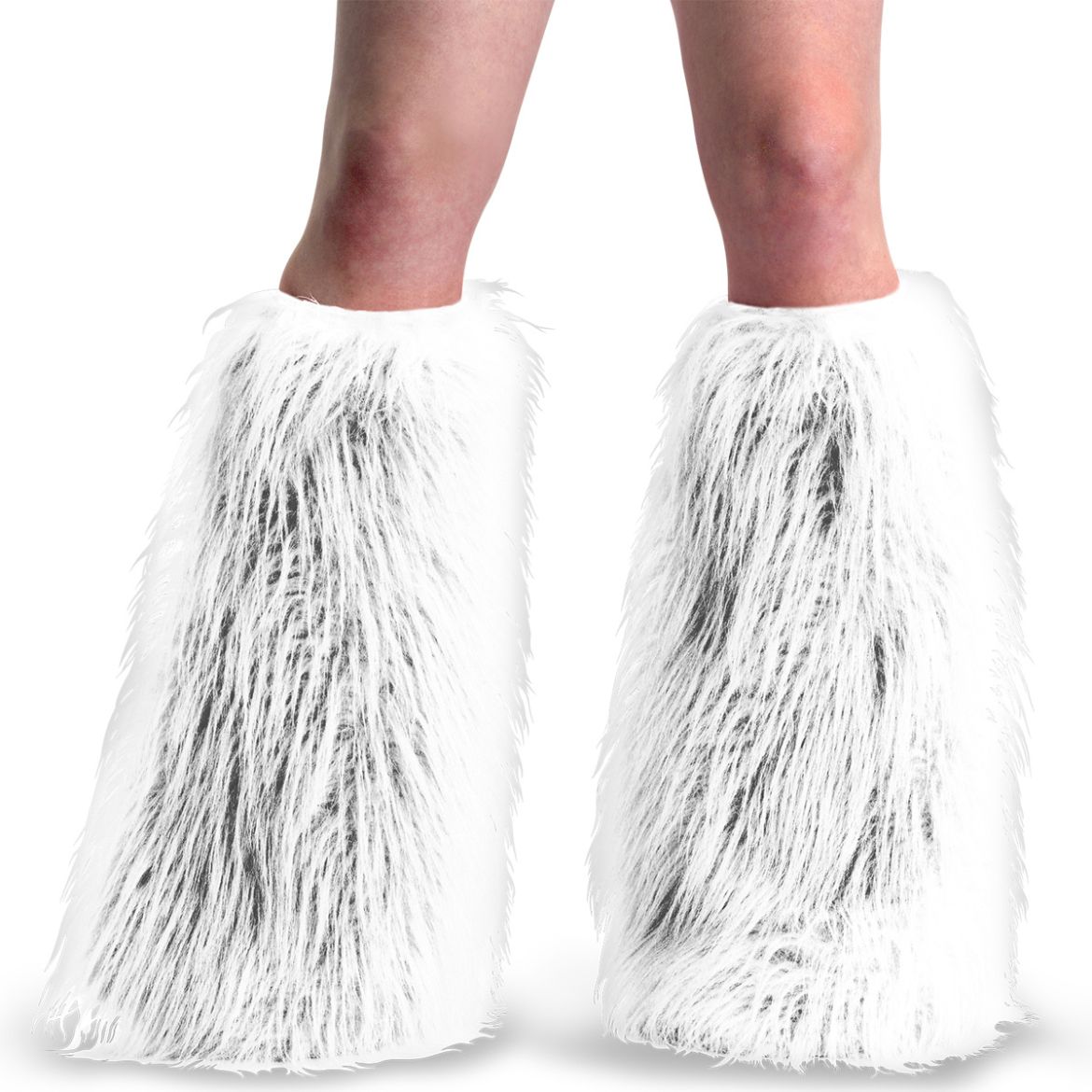 Product image of Demoniacult YETI-08 Wht Faux Fur DEMONIA Faux Fur Boot Sleeve
